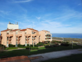 Appartement vue mer, accès direct plage, parking privatif, Le Barcares